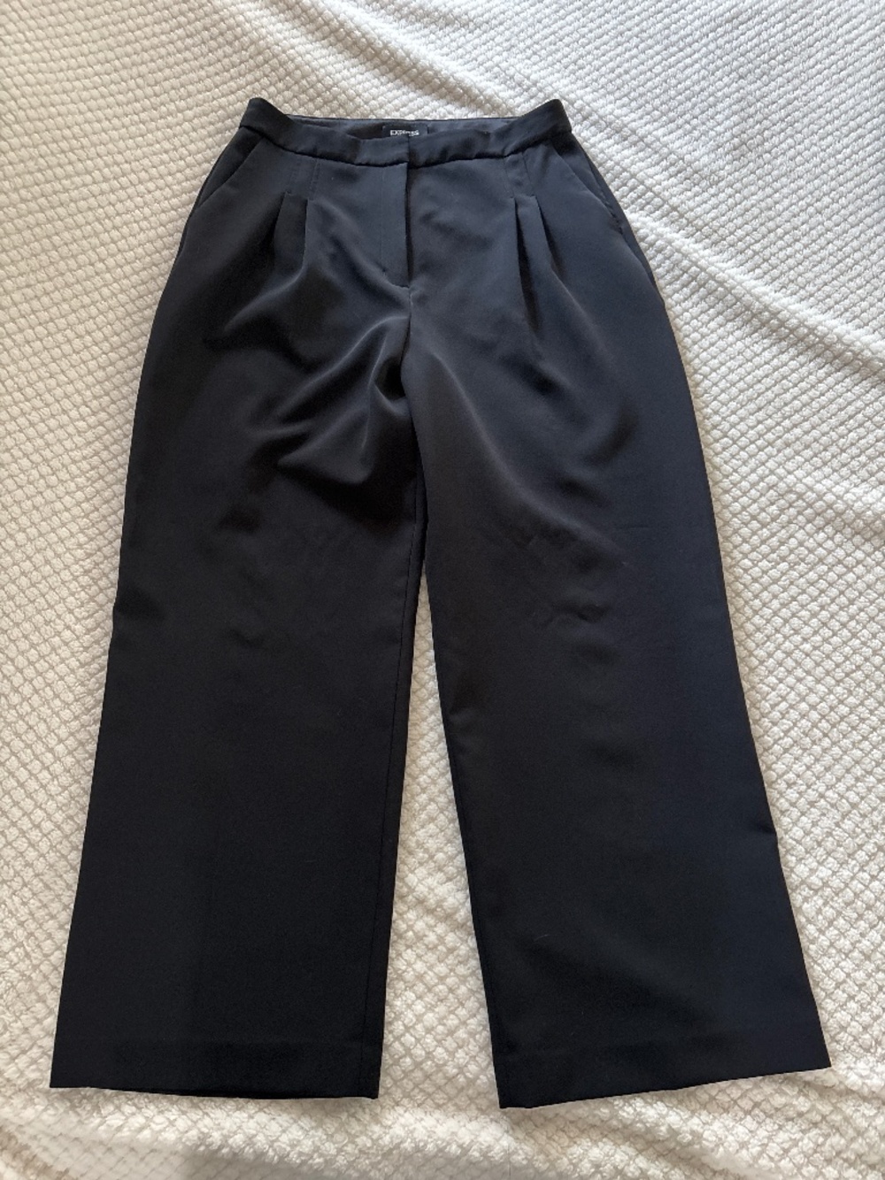 Express wide leg super high rise pant